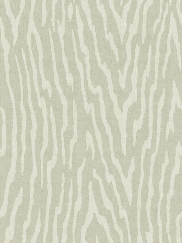 Zebra Safari - Natural Linen
