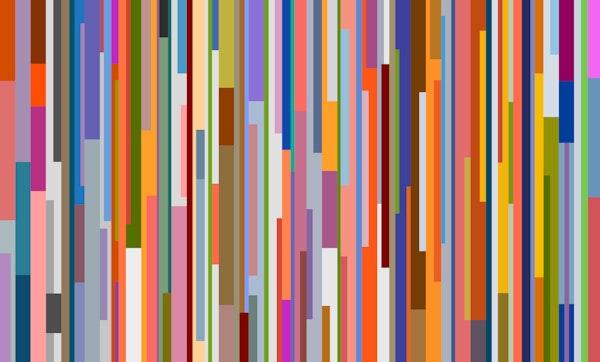 Colorful Vertical Stripes