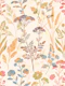 Romantic Wildflower Collage - Earthy Pastels