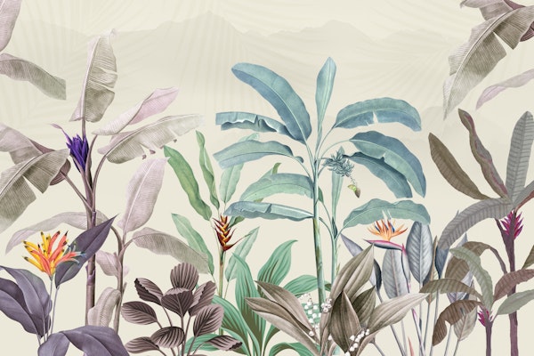 Tropical Foliage Scene