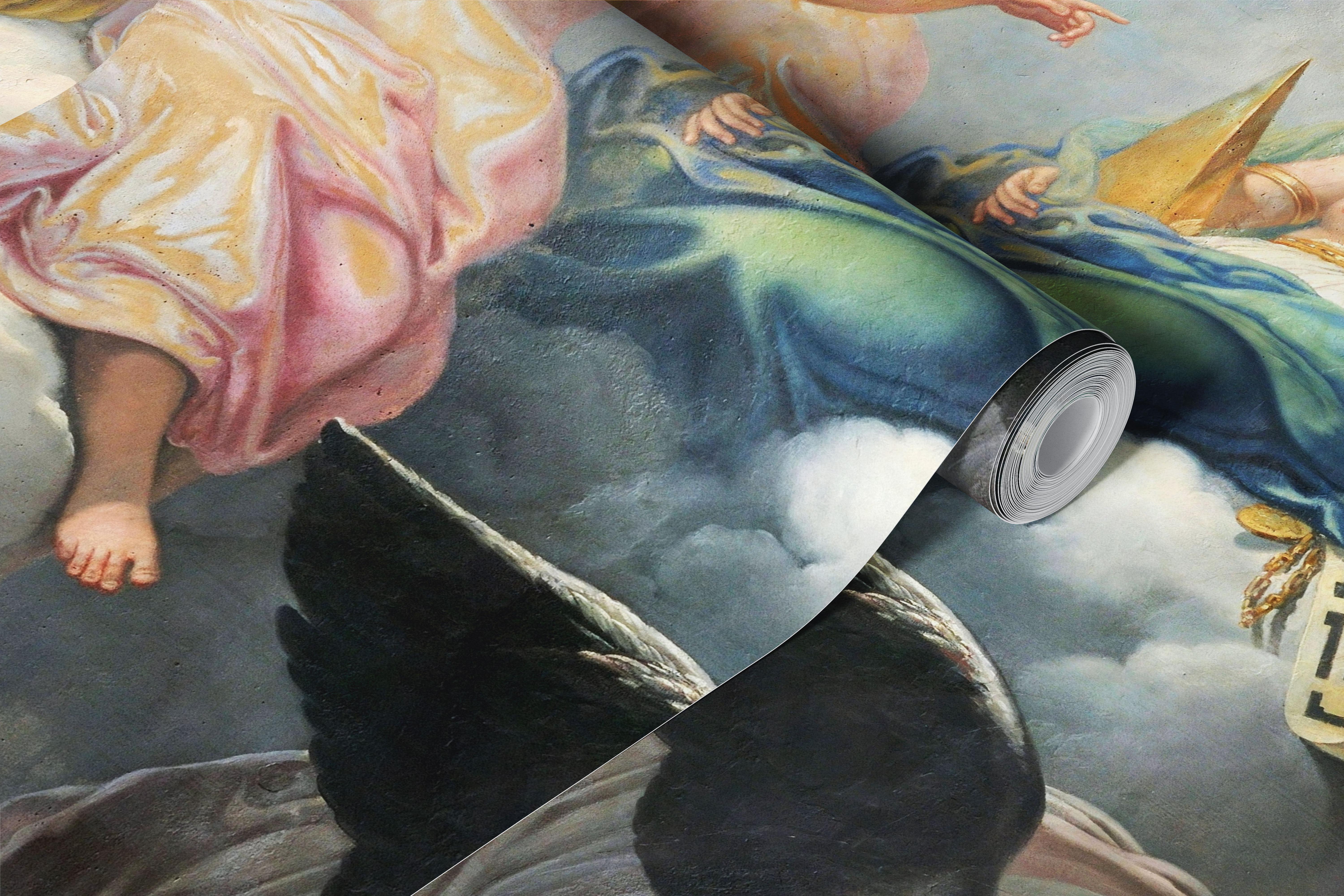 Goddesses in Divine Light tapetes istabā