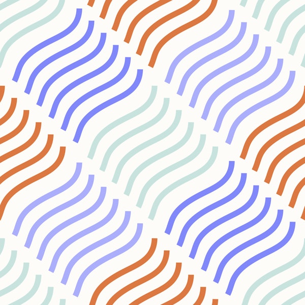 Playful Light Diamond Flow Lines Pattern