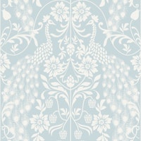 Elegant Peacock Garden Motif tapeet