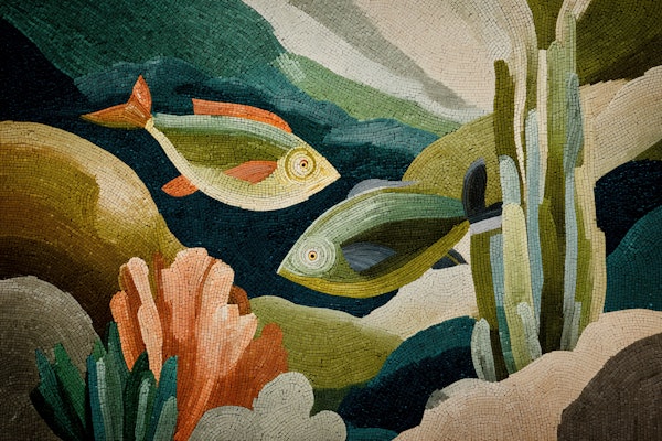 Underwater Mosaic Garden