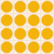 Scandi Mustard Circle Tiles