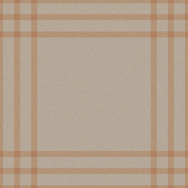 Warm Beige Plaid Weave
