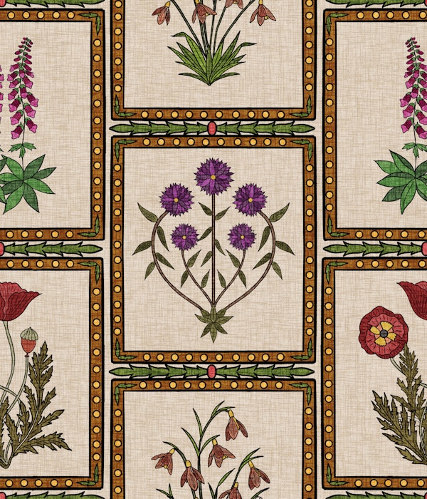 Framed Botanical - Wildflowers