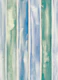 Vintage Blue Green Watercolor Stripes Medium