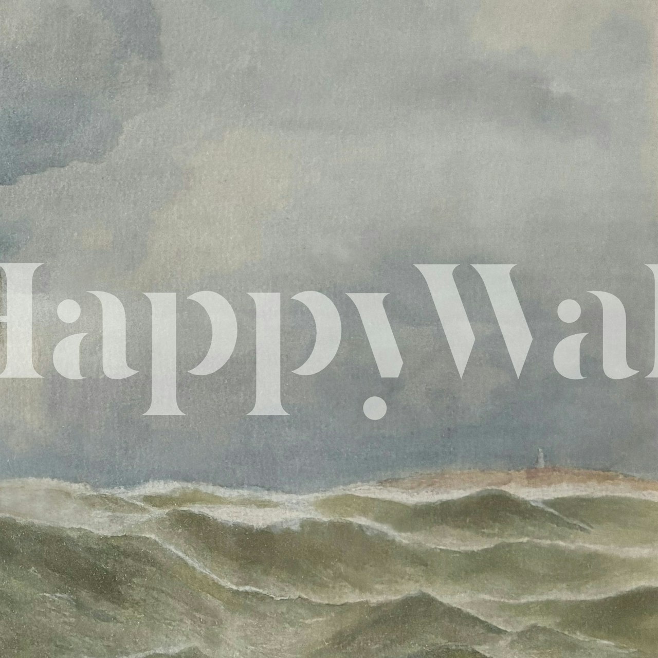 Tapeta Moody Sea v pokojovém uspořádání