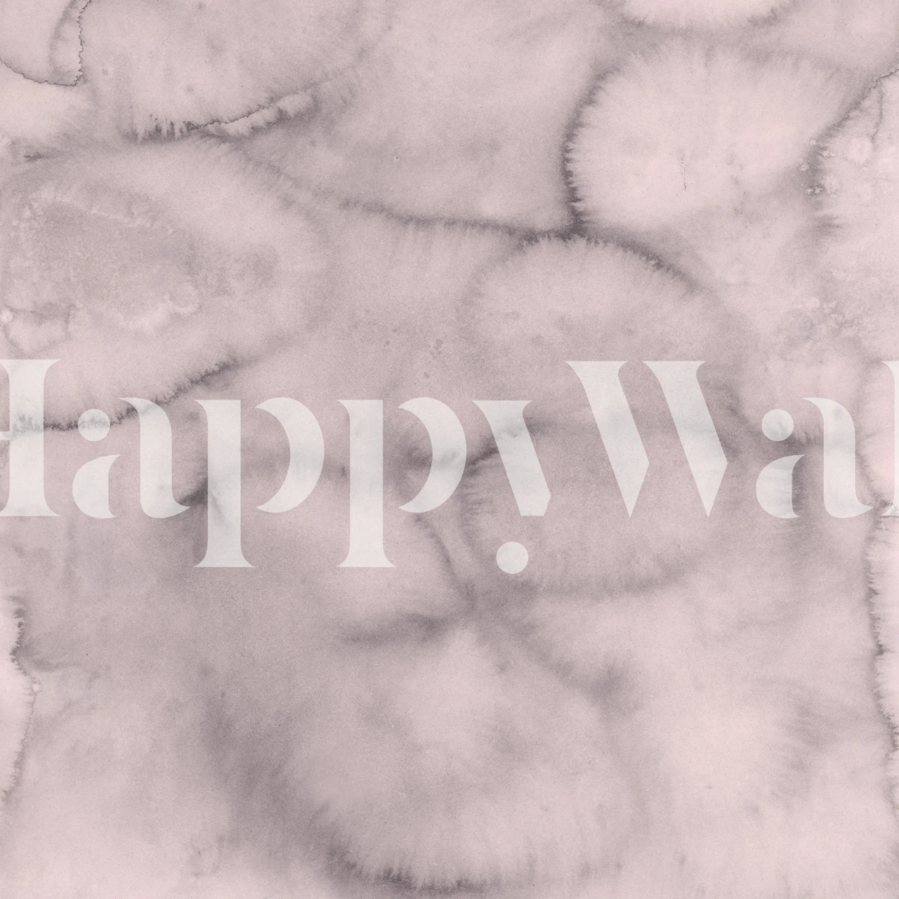 Mauve grijze muurschildering met een zachte, marmerachtige textuur in gedempte paarse en grijze tinten.