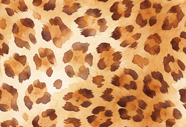 Golden Cheetah Spot Texture