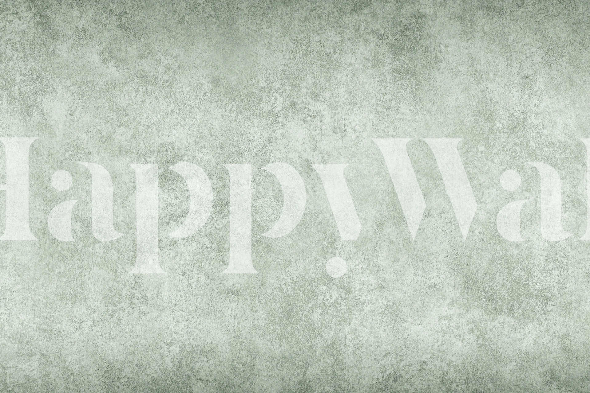 Light sage green textured wallpaper in a room