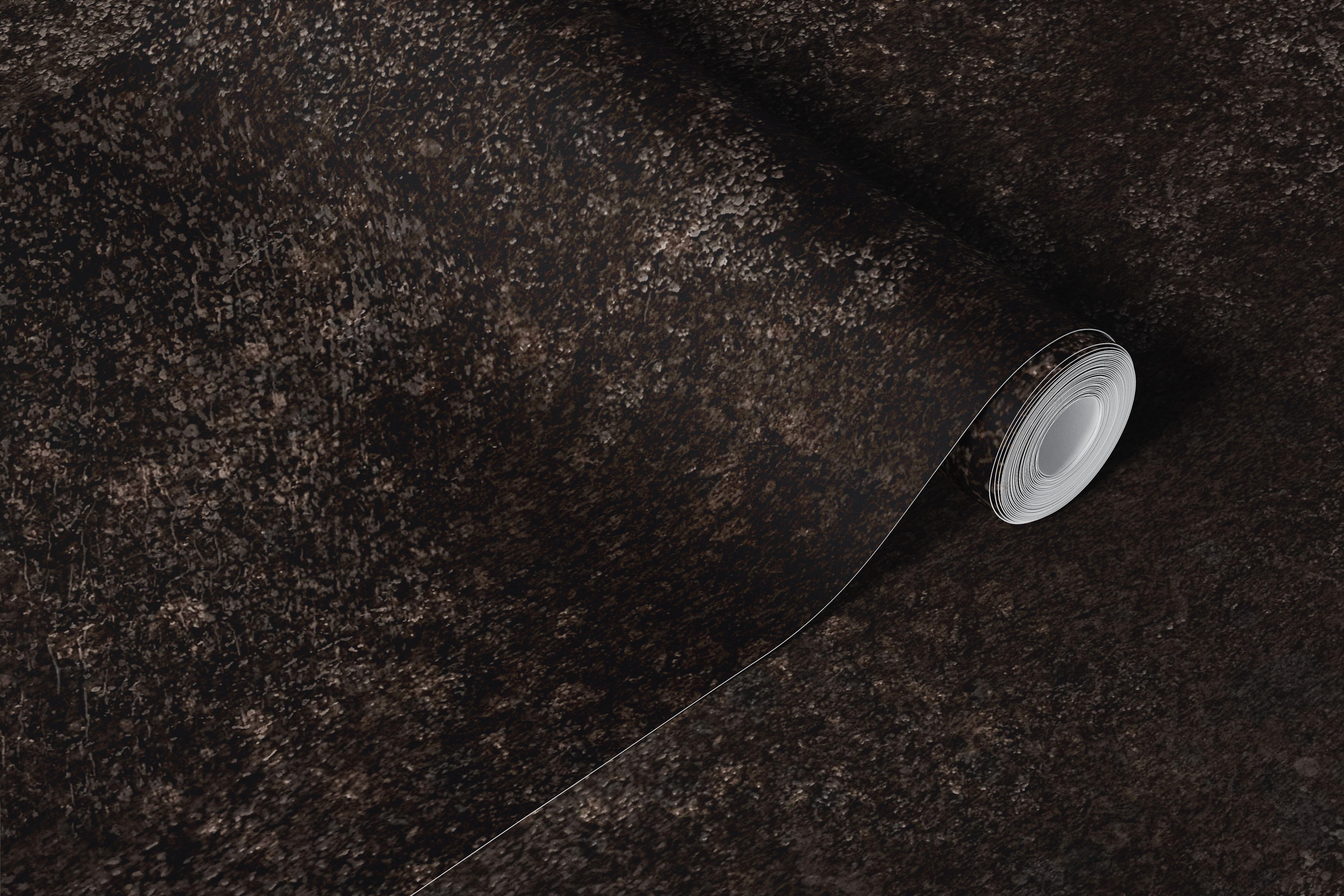 Mørkebrun abstract forest wallpaper i et rum