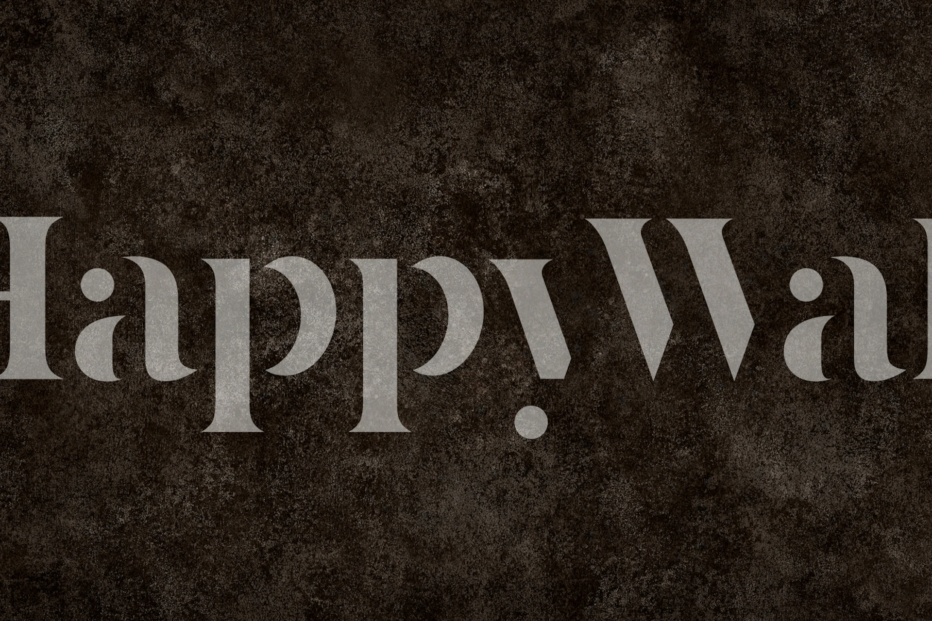 Tapet abstract forest maron în cameră