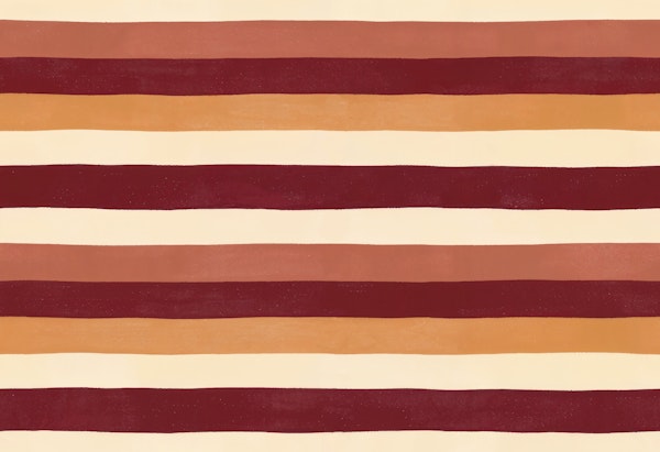 Modern Maroon Stripe Minimal