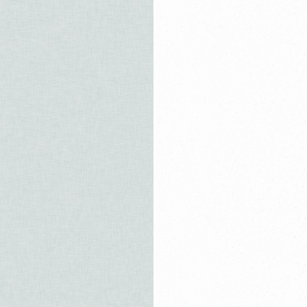 Faux Linen Big Vertical Stripes Pale Blue