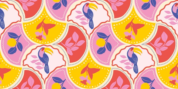 Tropical Dreams in Bold Colors