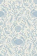 Coastal Shellfish Ocean Toile - Soft Blue