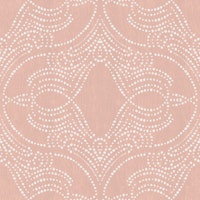 soft peach medallion texture wallpaper