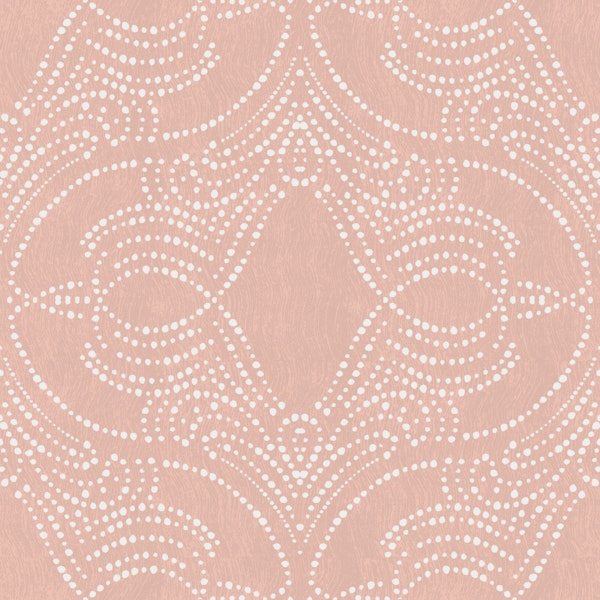 soft peach medallion texture