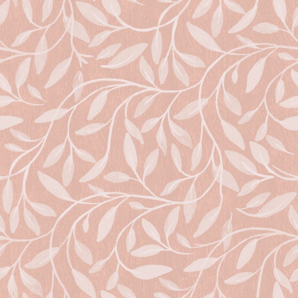 soft peach botanical texture