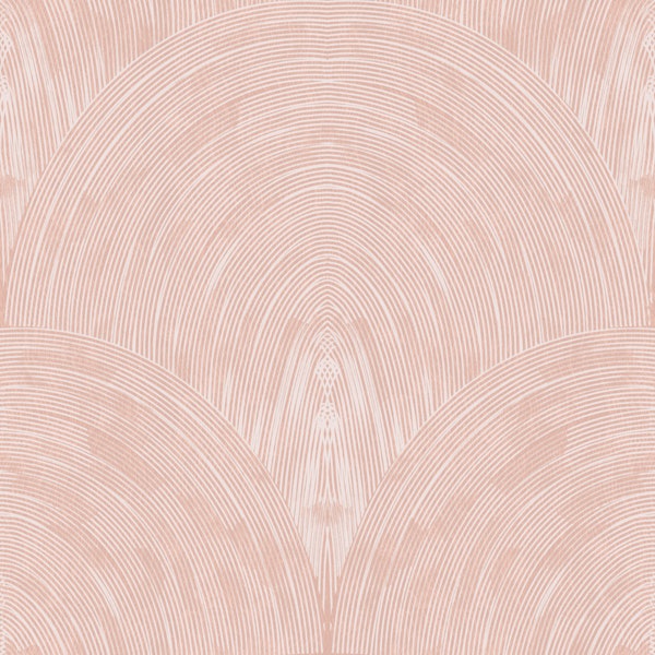soft peach arch geometric texture