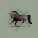 Equine Stroll Watercolour Horse - Soft Green
