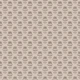 Little block print flowers brown on beige
