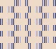 Blue Stripe Geometric Grid