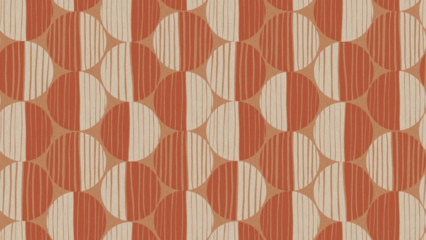 Mod Dot Texture Geo Circles Stripe terracotta