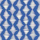 mid century mudcloth geometric diamond blue