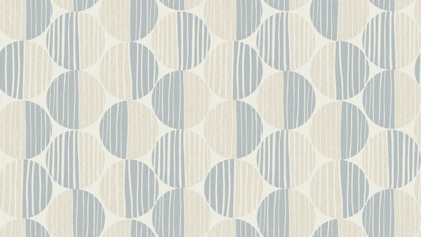 Mod Dot Texture Geo Circles Stripe light blue