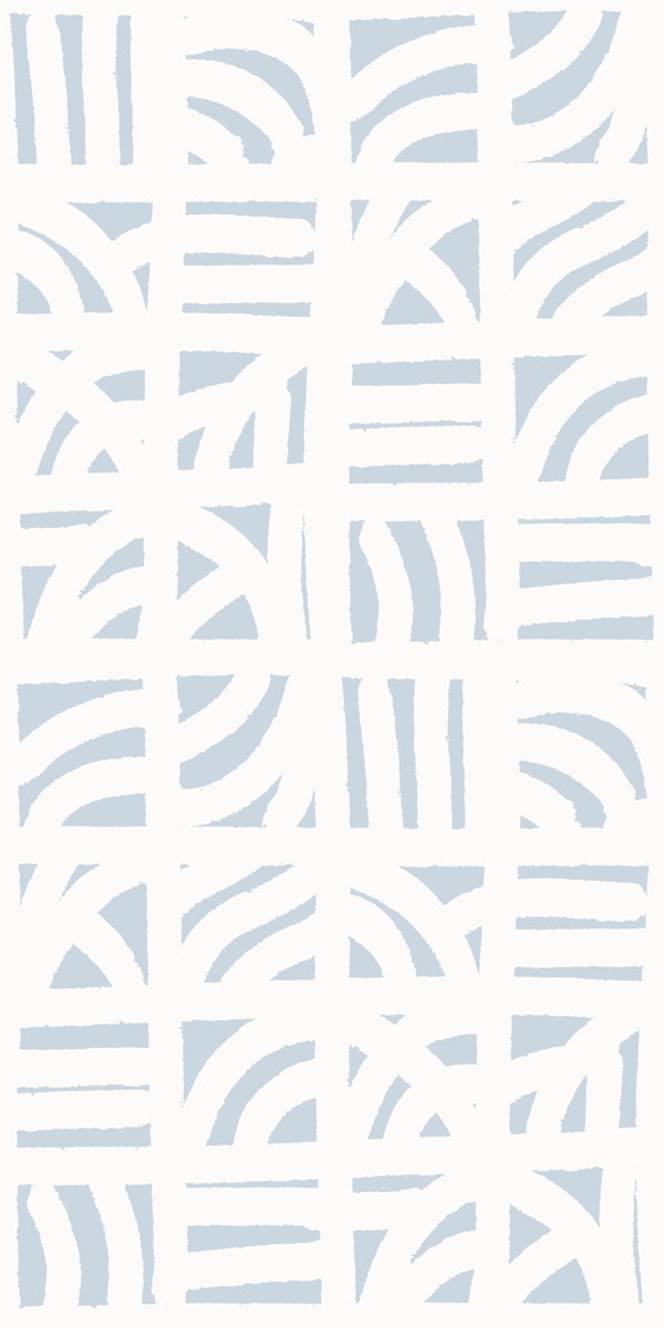 abstract geometric grid line organic sky blue