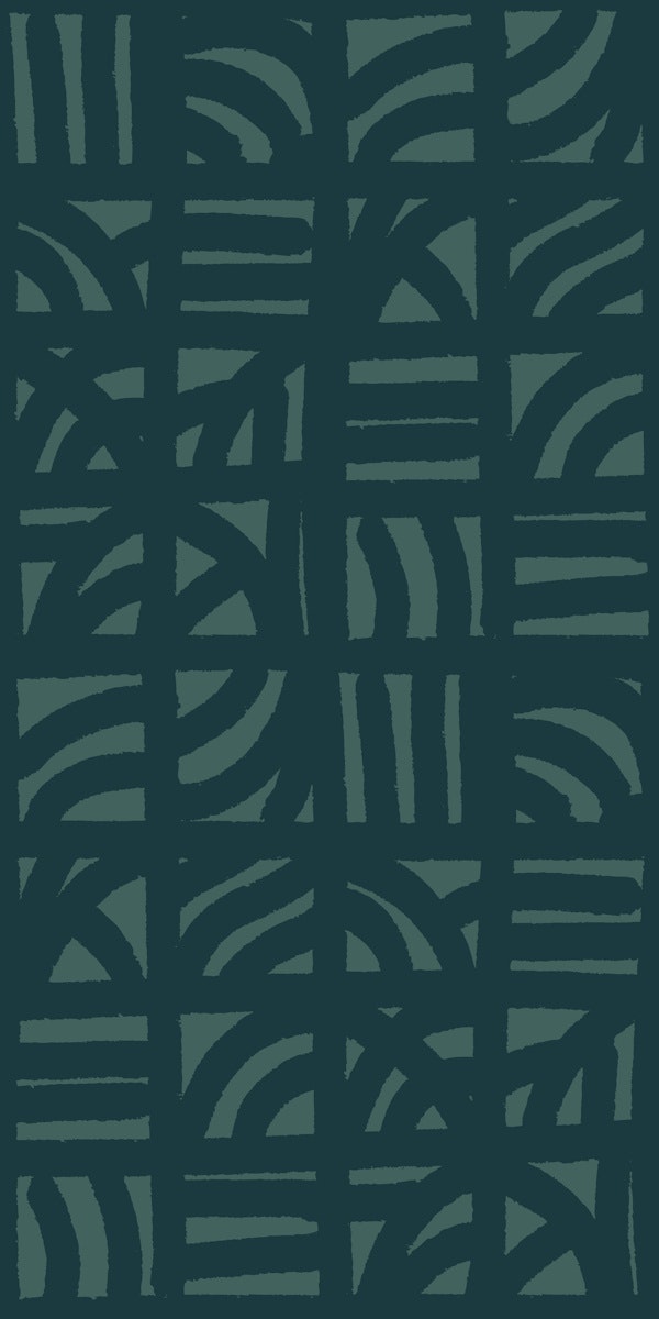 abstract geometric grid line organic emerald