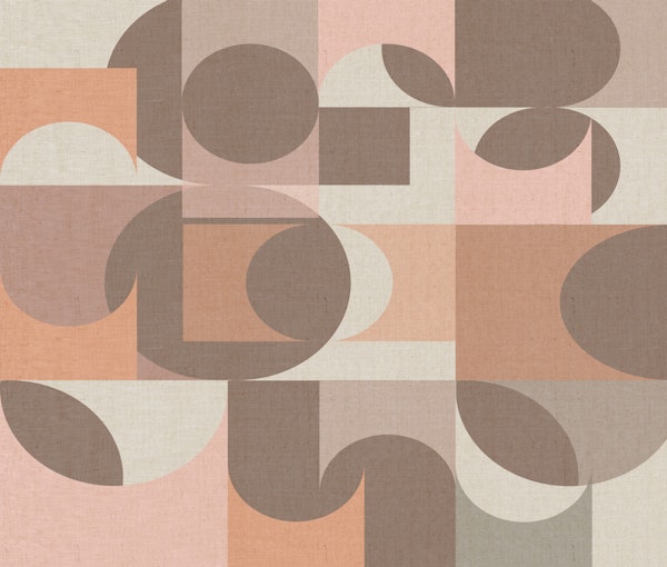 Mid Century Geometric Pastels