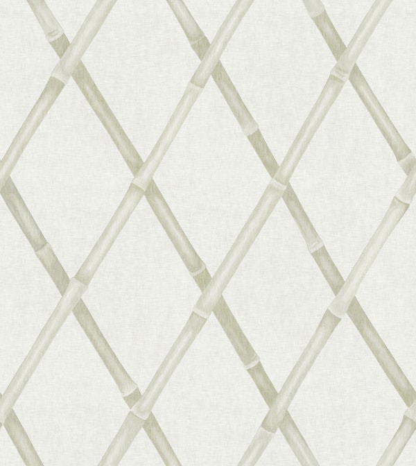 Bamboo Trellis - Soft Linen