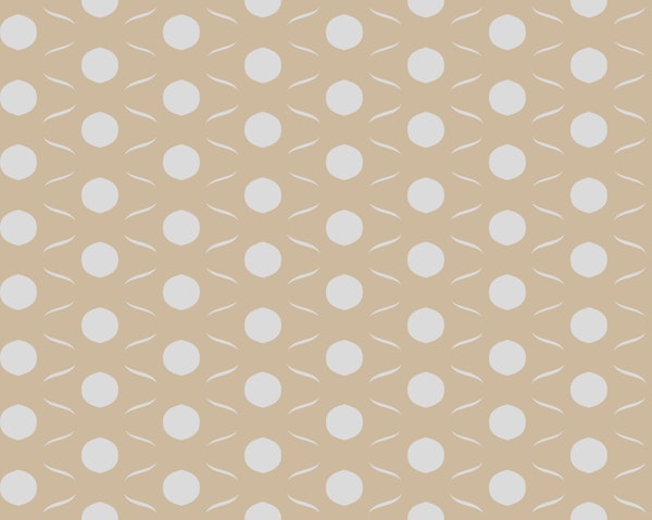 Minimal Dots on Sand Beige