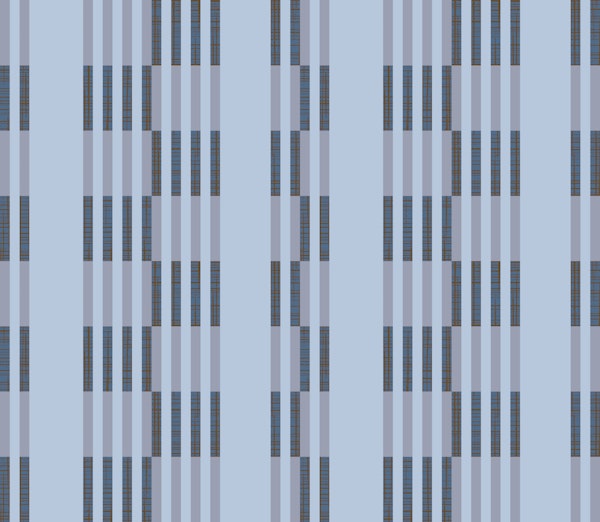 Blue Gray Woven Grid