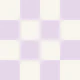 Checkerboard - lilac and cream squares - Med