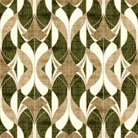 Olive Deco Curves tapete