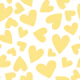 Maxi Bold Playful Yellow Hearts