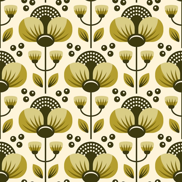 Scandinavian Poppy Bloom Sage