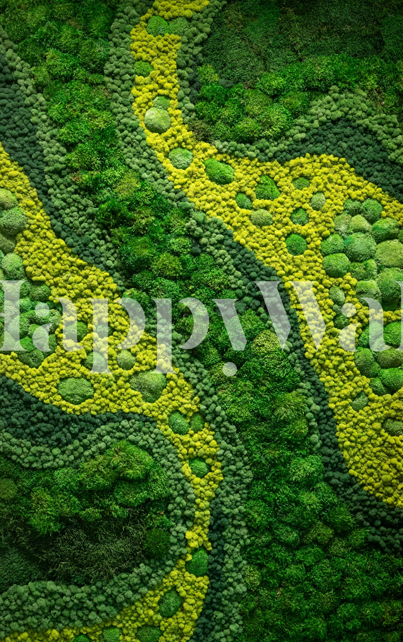 Organic Moss Beauty wallpaper design