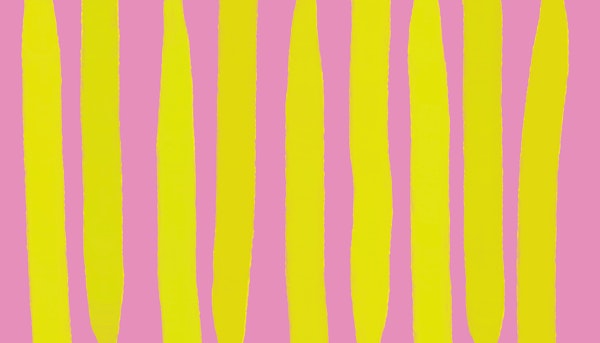 pinky yellow colorful stripes
