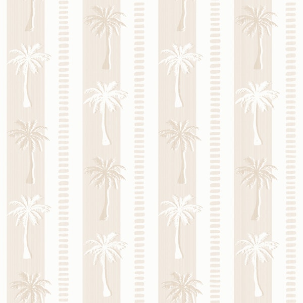 palm spring palm trees - beige