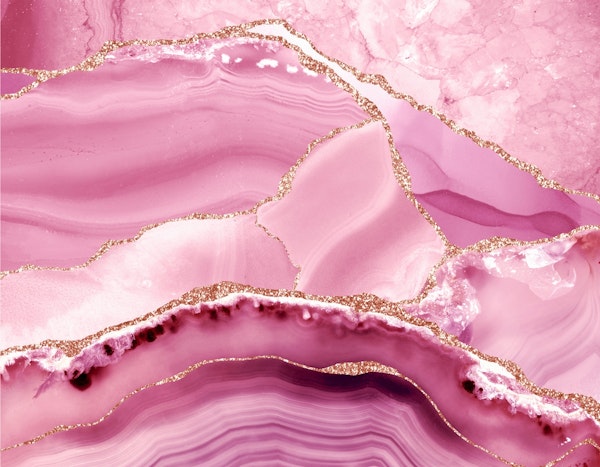 Hygge Pink Marble
