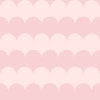 Maxi Bold Soft Pink Scallop Waves tapet