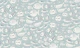 swimming fish - grey mint