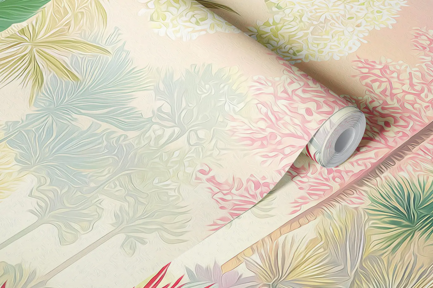 Dream Tropical Garden wallpaper roll