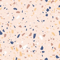 Soft Pink Terrazzo Texture Pattern L papel pintado